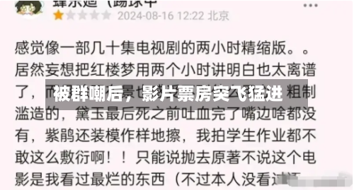 被群嘲后，影片票房突飞猛进-第3张图片