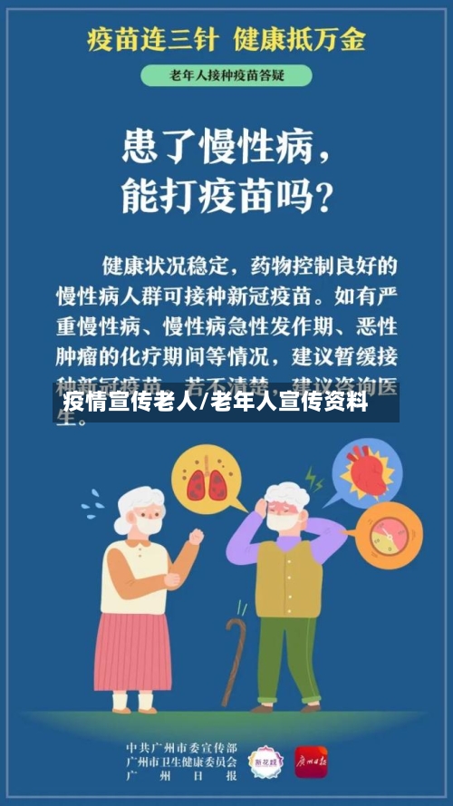 疫情宣传老人/老年人宣传资料
