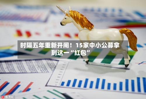 时隔五年重新开闸！15家中小公募拿到这一“红包”-第2张图片