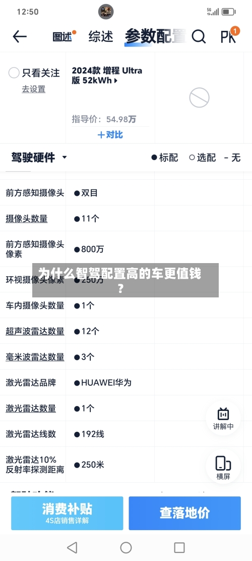 为什么智驾配置高的车更值钱？-第2张图片