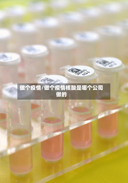 做个疫情/做个疫情核酸是哪个公司做的-第2张图片