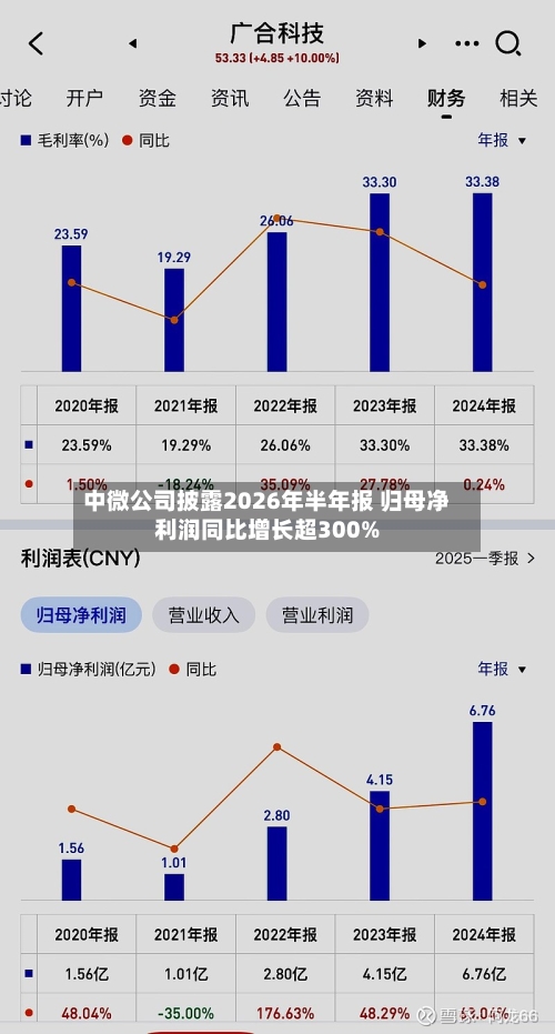 中微公司披露2026年半年报 归母净利润同比增长超300%-第3张图片
