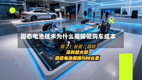 固态电池技术为什么能降低购车成本？-第2张图片