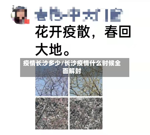 疫情长沙多少/长沙疫情什么时候全面解封-第3张图片
