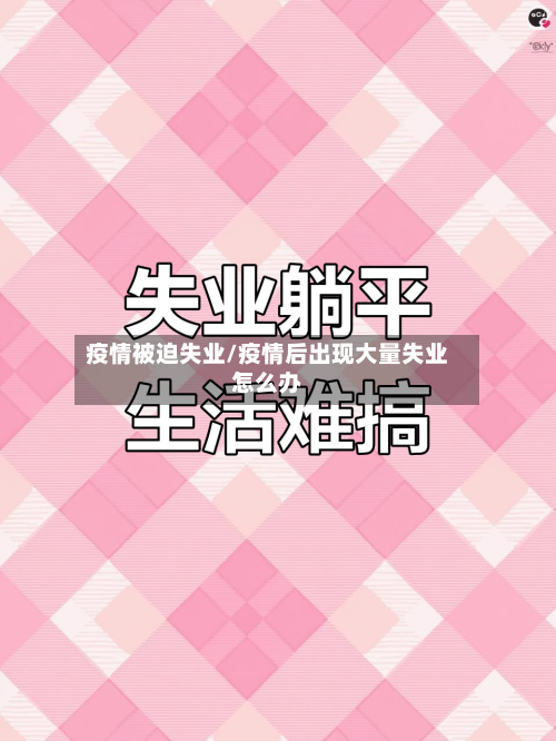 疫情被迫失业/疫情后出现大量失业怎么办