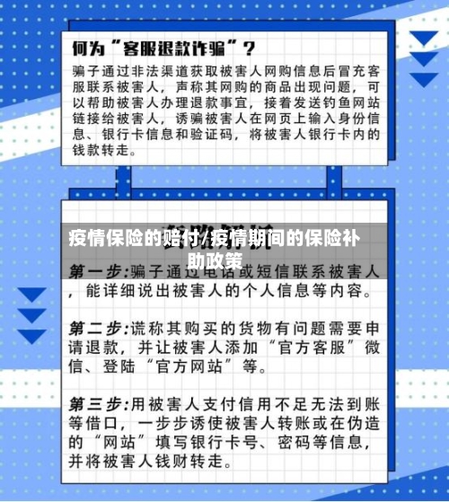 疫情保险的赔付/疫情期间的保险补助政策
