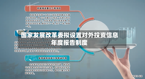 国家发展改革委拟设置对外投资信息年度报告制度-第3张图片