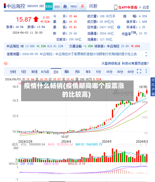 疫情什么畅销(疫情期间哪个股票涨的比较高)