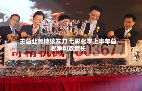 主营业务持续发力 七彩化学上半年营收净利双增长