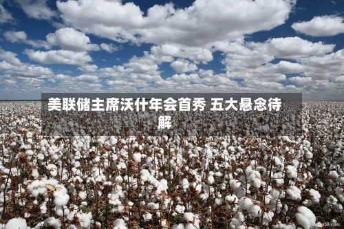 美联储主席沃什年会首秀 五大悬念待解-第2张图片