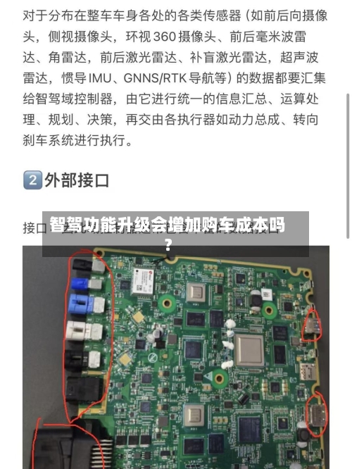 智驾功能升级会增加购车成本吗？-第2张图片